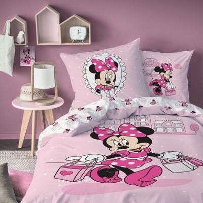 Disney Home Minnie Shopping Bedding Set