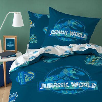 Juego de ropa de cama con insignias de Jurassic World