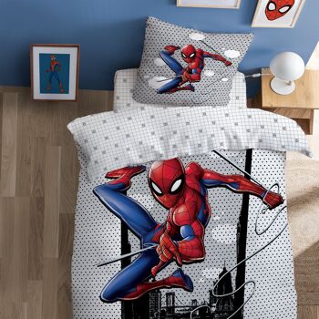 Parure de lit Spiderman Home Hero 1