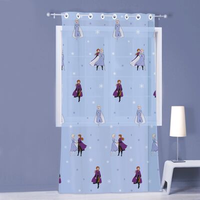Disney Home Frozen 2 Sisters Sheer Curtain