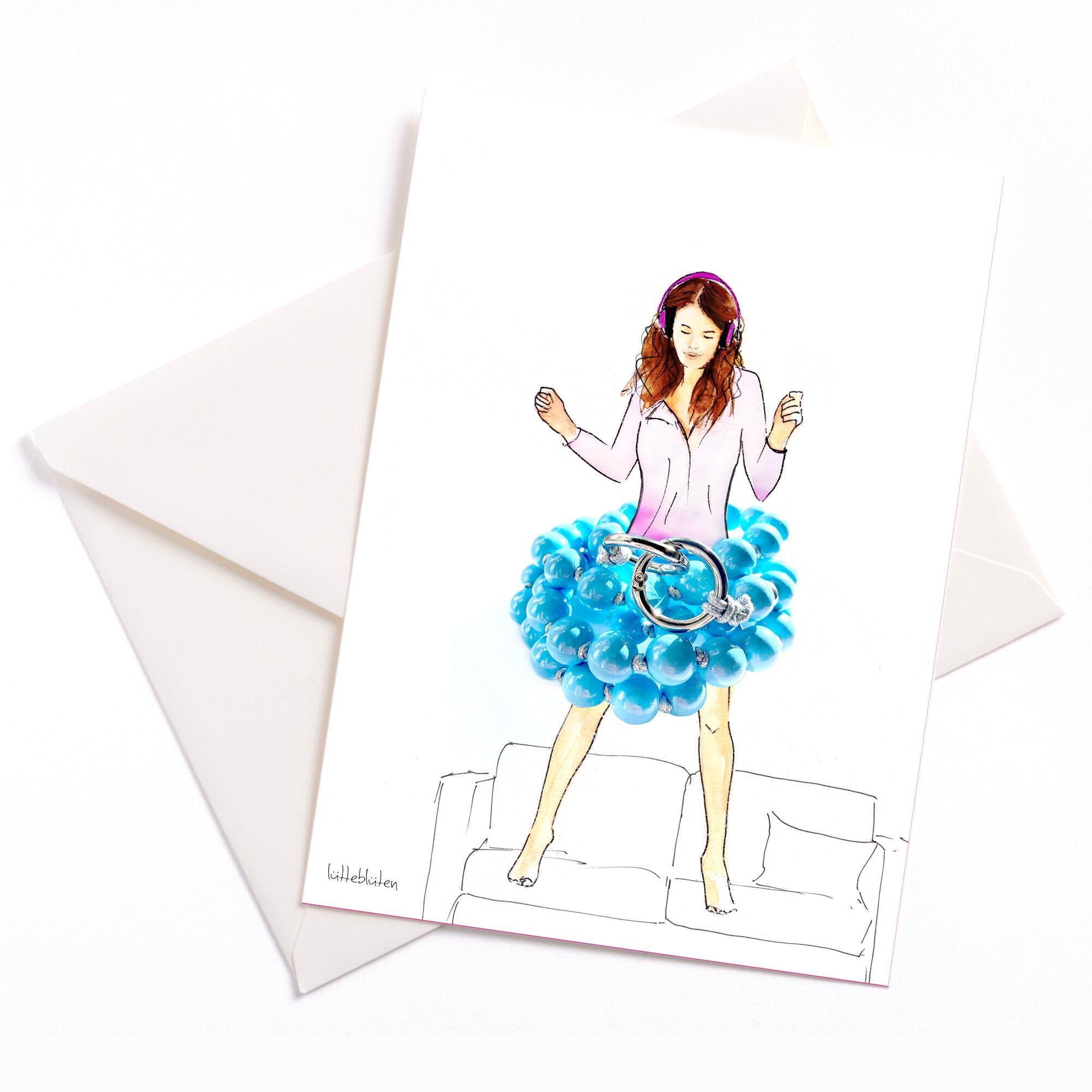 Sofa Music Festival - Card with Color Core and Envelope | 96