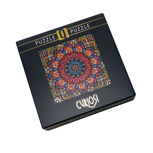 Q11-4, quadratisches Puzzle aus der Curiosi Puzzleserie Q11-GOLD