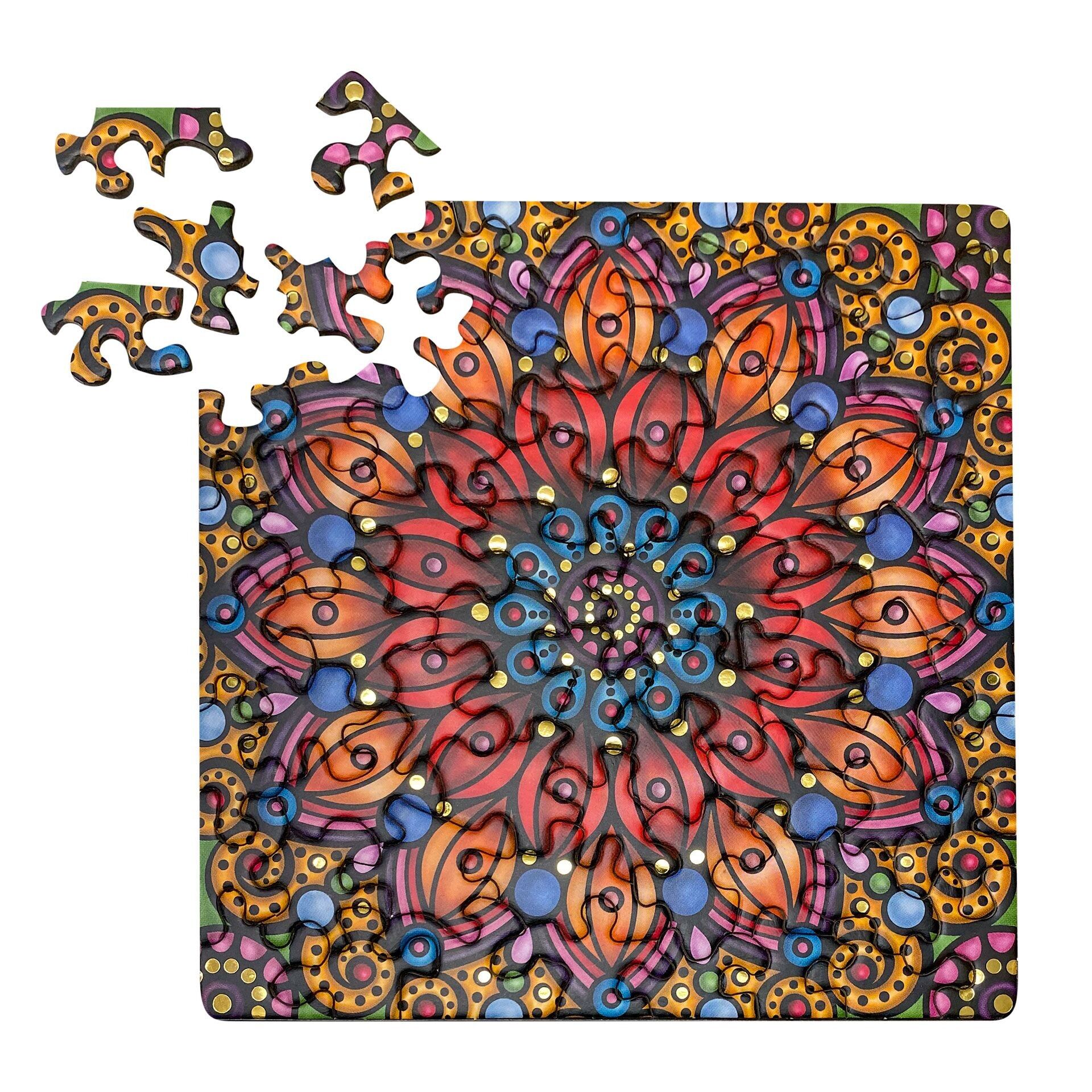 Q11-4, quadratisches Puzzle aus der Curiosi Puzzleserie Q11-GOLD