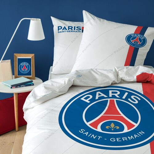 Parure de lit PSG Retro White