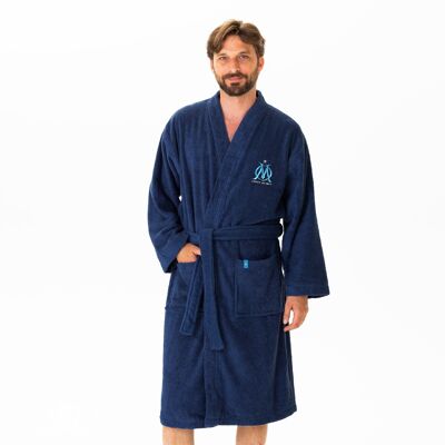 Adult bathrobe OM Ribbon Kimono Collar