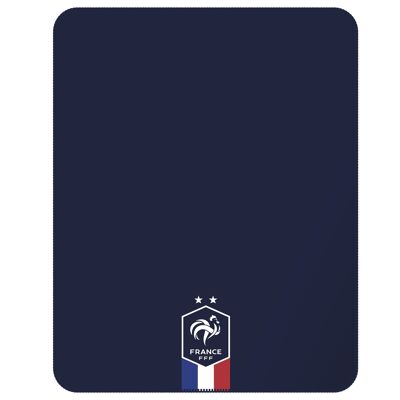 Plaid FFF Equipe de France de Football Hexagone