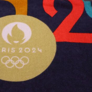 Serviette de Plage enfant Jeux Olympiques Paris 2024 OLY Arches 3