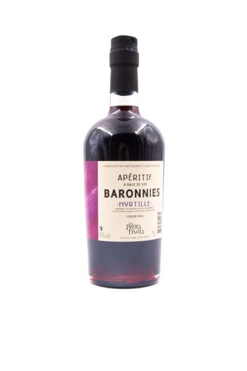 Apéritif des Baronnies 75cl Myrtille -16° 1