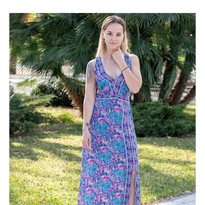 Long Summer Dress with Casual Slit