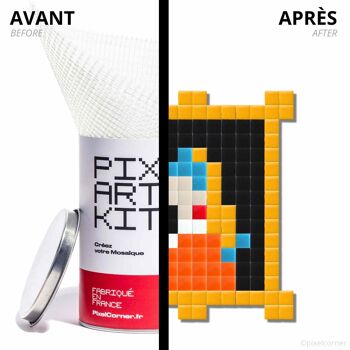 Pixel Art Kit "Fille+Perle" 3