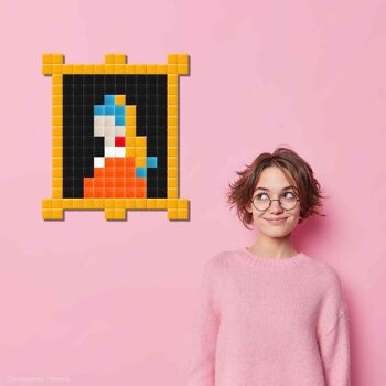 Pixel Art Kit "Fille+Perle" 6