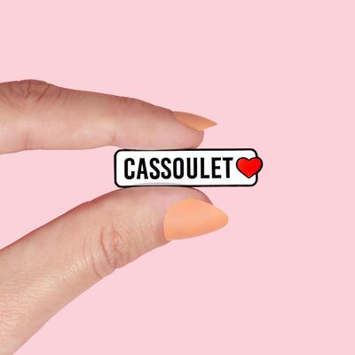 Pin's "Cassoulet" - sud ouest gastronomie toulouse castelnaudary tradition