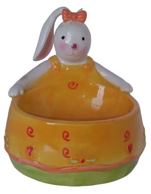 EASTER BOWL "RABBIT" DIMENSION: 13x19cm DD-010