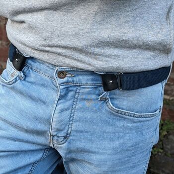 RELAX CEINTURE : Ceinture Elastique Sans Boucle avec Fermoir à  Pression 8