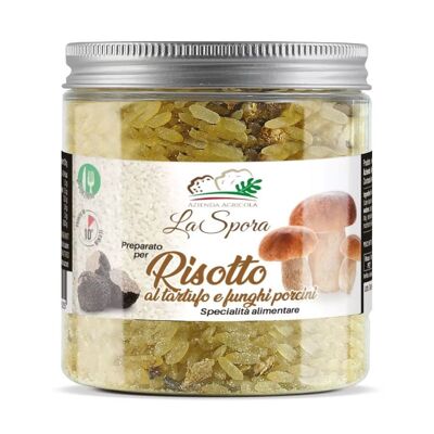 RISOTTO CON TRUFA Y SETAS PORCINI - 400 g