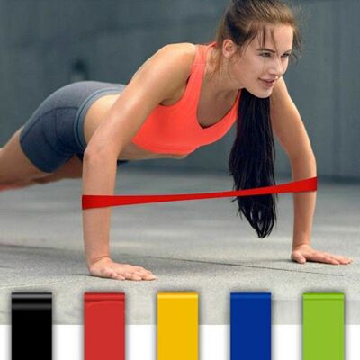 RESISTANCE BANDS: 5 Elastic Resistance Bands for Sports