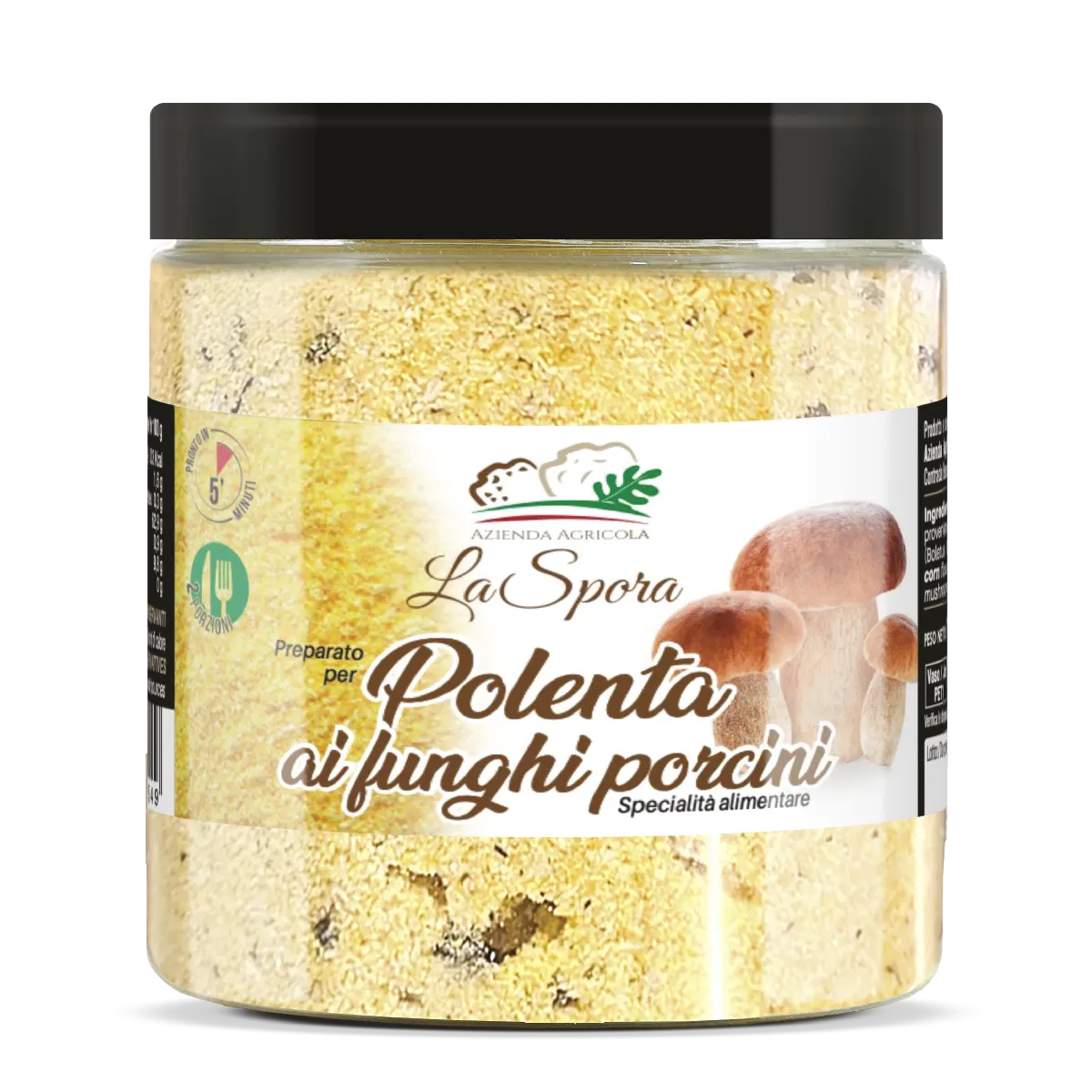 POLENTA MIT STEINPILZEN - 350 g