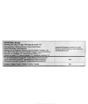 Monohydrate de créatine 4