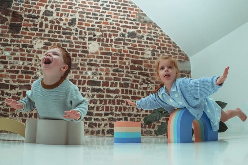 RAINBOW & MINI EVA foam for free play