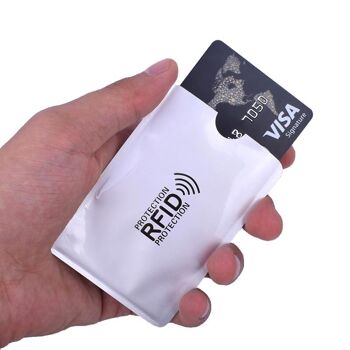 Pochette de Protection Anti-RFID pour Cartes Bancaires et Autres 2