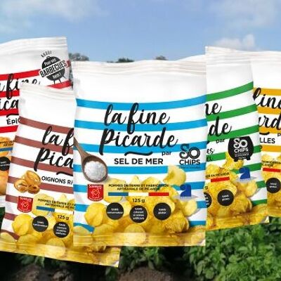 Chips Label Qualité Artisan • Pack DÉCOUVERTE 4 recettes