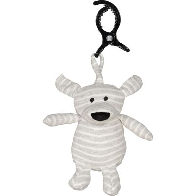 Cochecito Toy Doddi gris / blanco