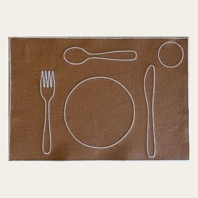 Montessori children's placemat