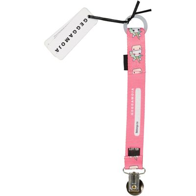 Pacifier Holder Pink Unicorn