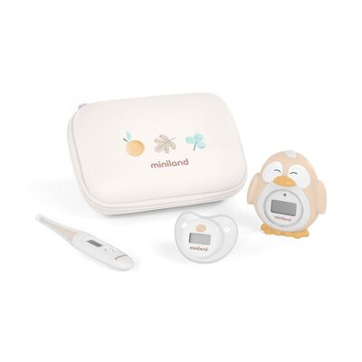 Miniland Thermokit Valencia.  Set aus drei Babythermometern im praktischen Etui.