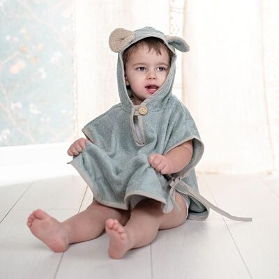 BABY poncho in bamboo sponge