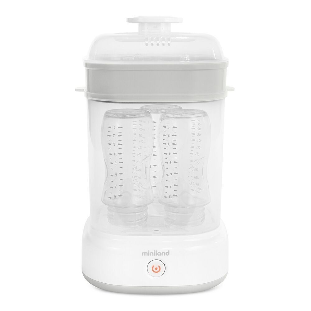 Miniland Mini Steamy – Weißer Sterilisator mit großer Kapazität