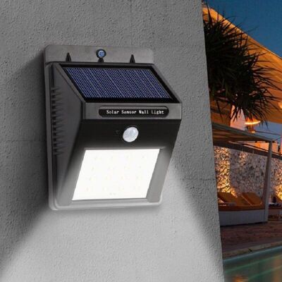 SOLARNA: Lampada Solare LED Con Sensore Di Movimento 120°