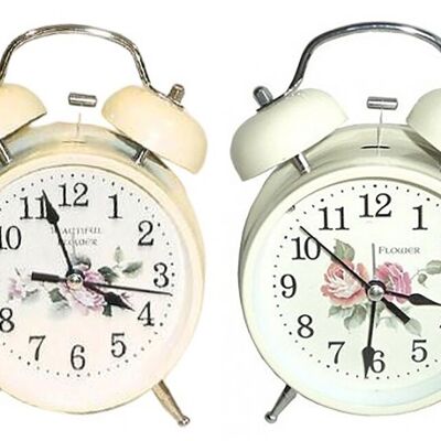 Metal Table Clock Dimension: 8x5x13cm EK-606AB