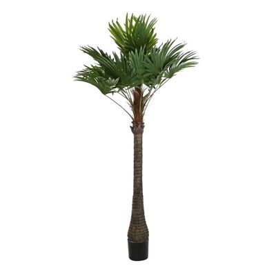 BAUM POLYESTER PP 100X100X205 GRÜNE PALME JA200547