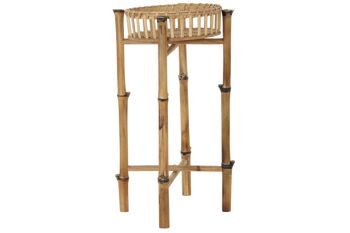 JARDINIÈRE BAMBOU 32X32X55,5 NATUREL MB181117 1