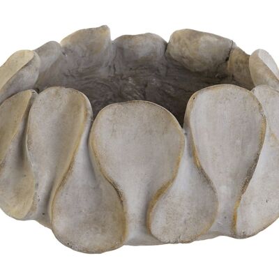 VASO CEMENTO VASO 42X42X19 CONSUMATO GRIGIO CHIARO MC209642