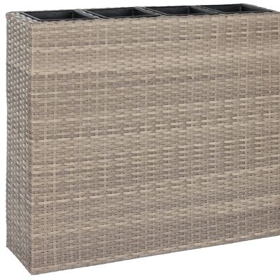 VASO DA FIORIERA IN RATTAN SINTETICO PP 95X26X80 FIORIERA MC211113