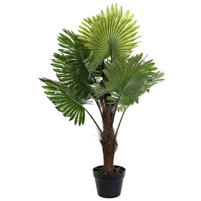 PLANTE PVC PP 80X70X100 PALMIER VERT JA178782