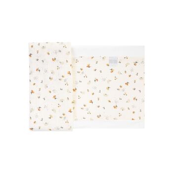 Ensemble de draps pour lit bébé 2 pcs. (dessus avec taie d'oreiller) 3