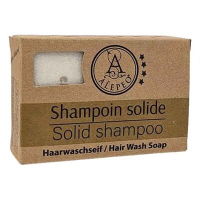 Natural Solid Shampoo 100 g - For Normal Hair | ALEPEO