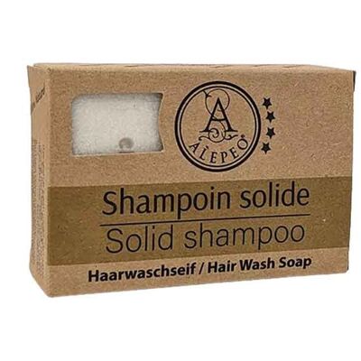 Natural Solid Shampoo 100 g - For Normal Hair | ALEPEO