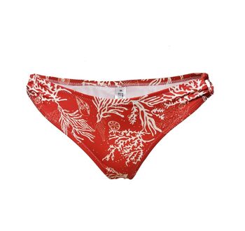 Ensembles de bikini préformé rouge à imprimé pour femme 3