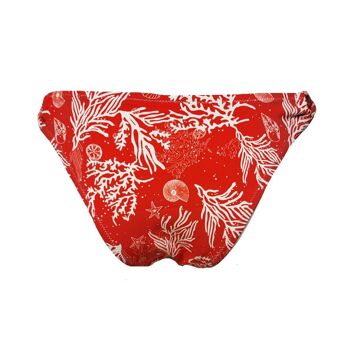 Ensembles de bikini préformé rouge à imprimé pour femme 5