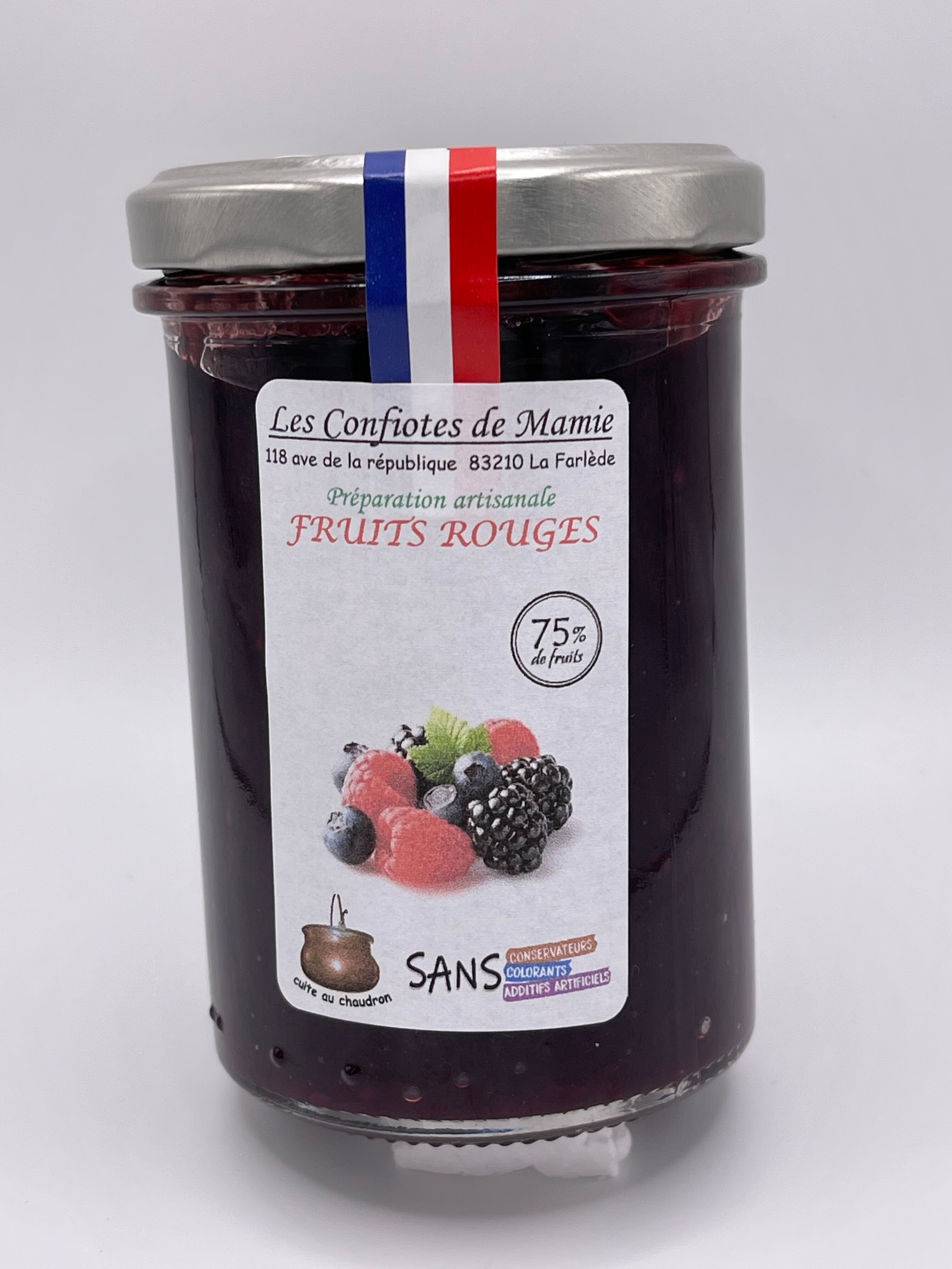 ROTE FRÜCHTMARMELADE