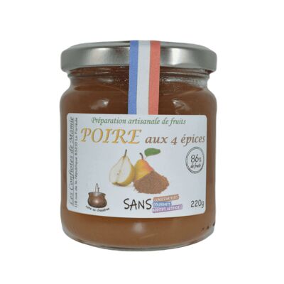 PEAR JAM WITH SPICES