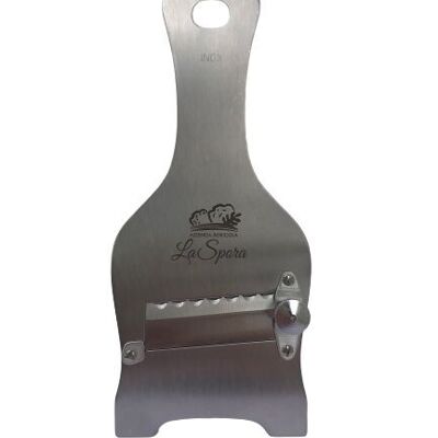 STAINLESS STEEL TRUFFLE SLICER WITH WAVY BLADE