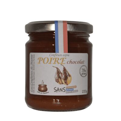 CONFITURE DE POIRE CHOCOLAT