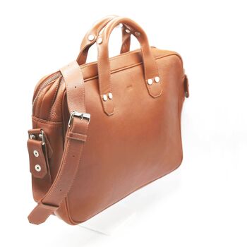 Sac Ordinateur Jouko Cognac 2