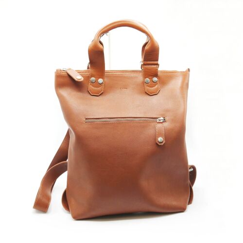 Daniel Tote Backpack Cognac