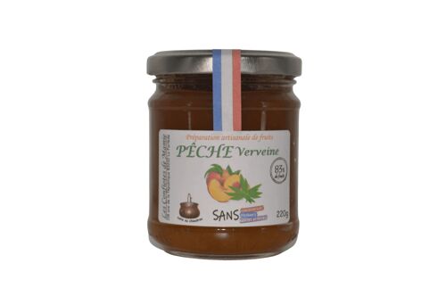 CONFITURE DE PECHE VERVEINE